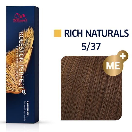 Стойкая краска для волос 5/37 60мл Wella Koleston Perfect ME+
Стойкая краска для волос 5/37 60мл Wella Koleston Perfect ME+