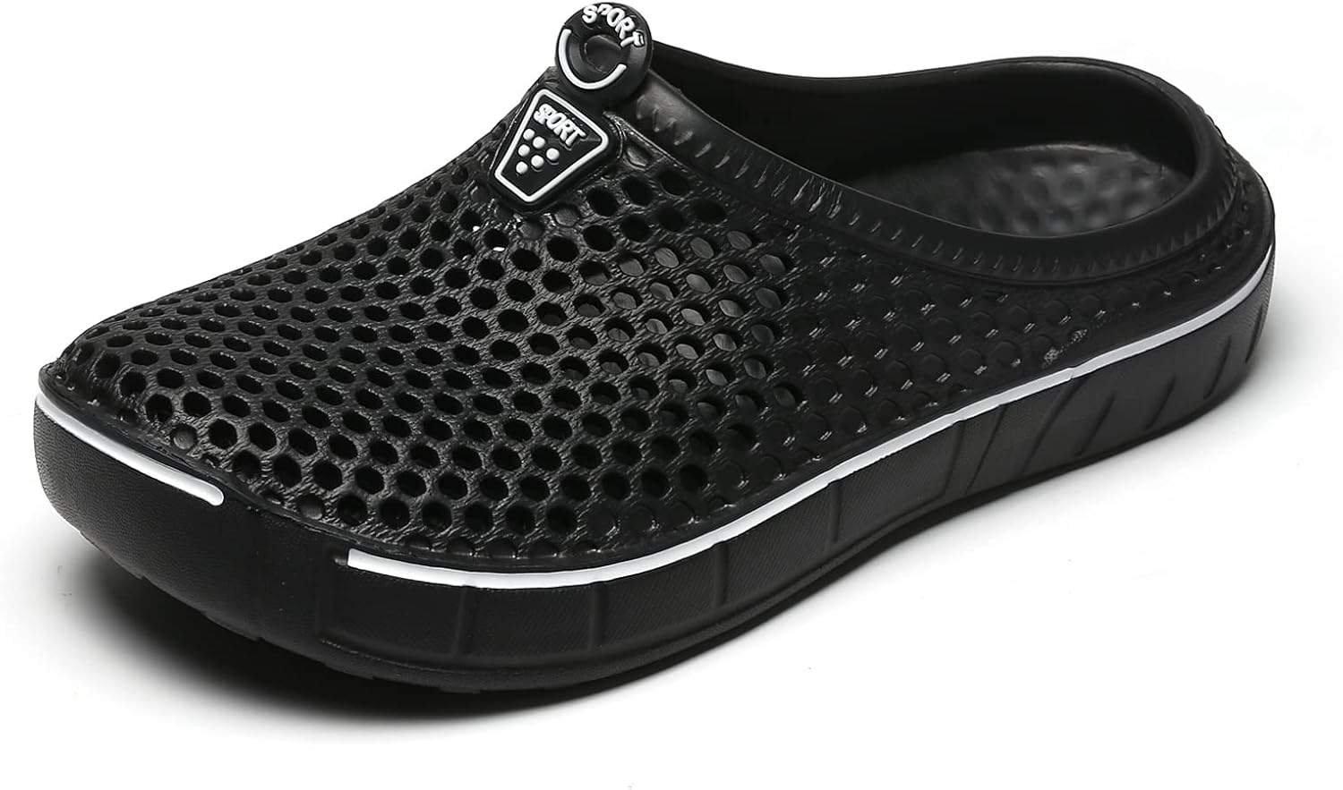 Женские садовые сабо, унисекс, сетчатые, дышащие, легкие летние пляжные сандалии для ходьбы Reverseclock, черный
Женские садовые сабо, унисекс, сетчатые, дышащие, легкие летние пляжные сандалии для ходьбы Reverseclock, черный