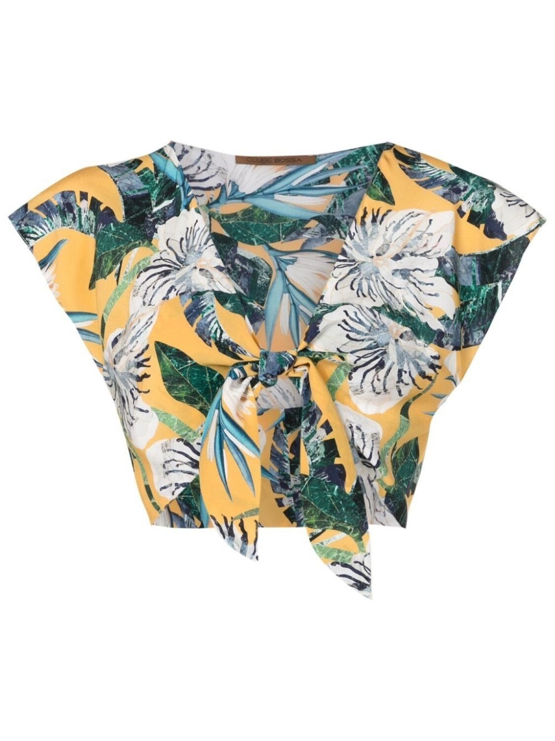 Clube Bossa лиф бикини с цветочным принтом, желтый
Clube Bossa лиф бикини с цветочным принтом, желтый