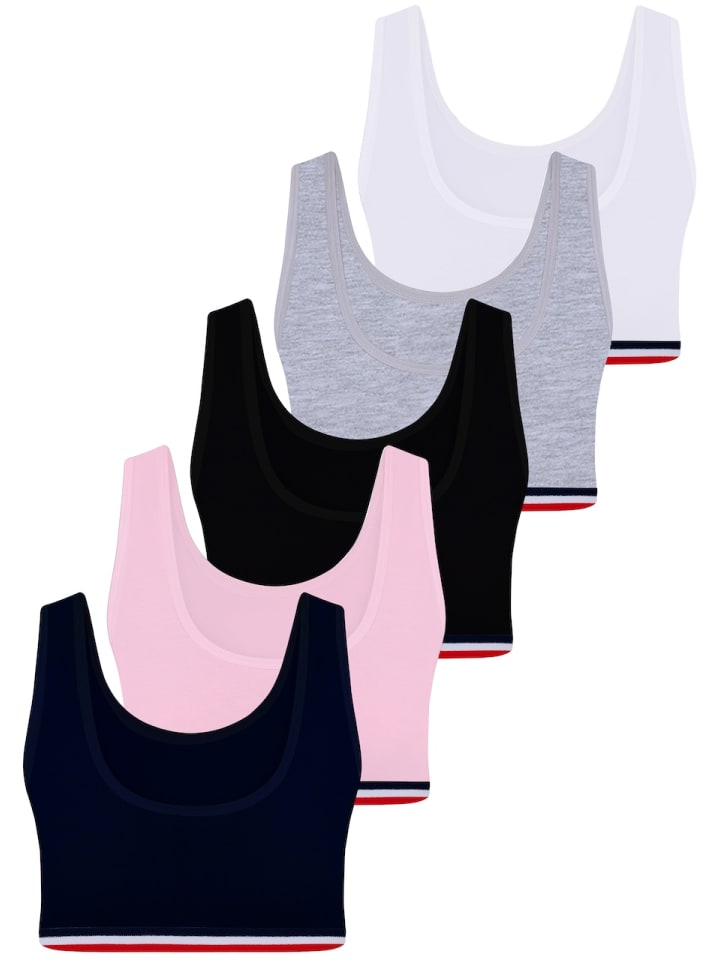 LOREZA Комплект из 5 бюстгальтеров - в полоску - разноцветные
LOREZA Комплект из 5 бюстгальтеров - в полоску - разноцветные