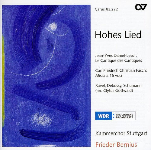 CD диск Ravel / Debussy / Kammerchor Stuttgart / Bernius: Works a Capella By Daniel-Lesur Ravel Debussy
CD диск Ravel / Debussy / Kammerchor Stuttgart / Bernius: Works a Capella By Daniel-Lesur Ravel Debussy