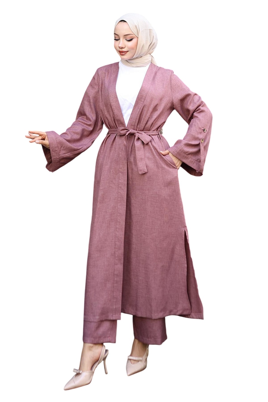 Брючный костюм MODAMIHRAM, темно-розовый
Брючный костюм MODAMIHRAM, темно-розовый