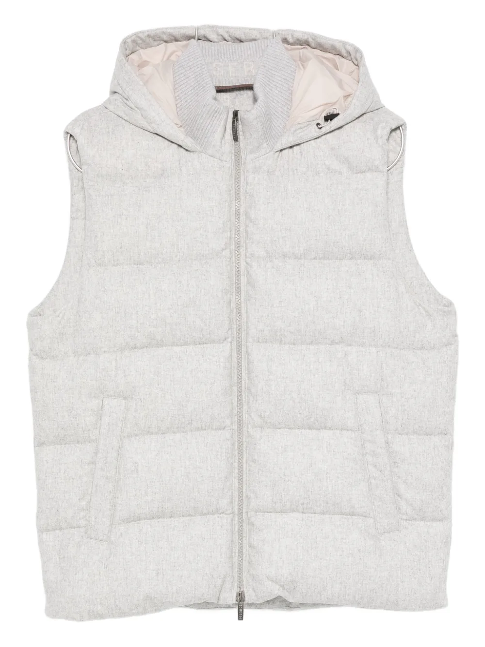 Стеганый жилет с капюшоном Peserico, серый
Стеганый жилет с капюшоном Peserico, серый