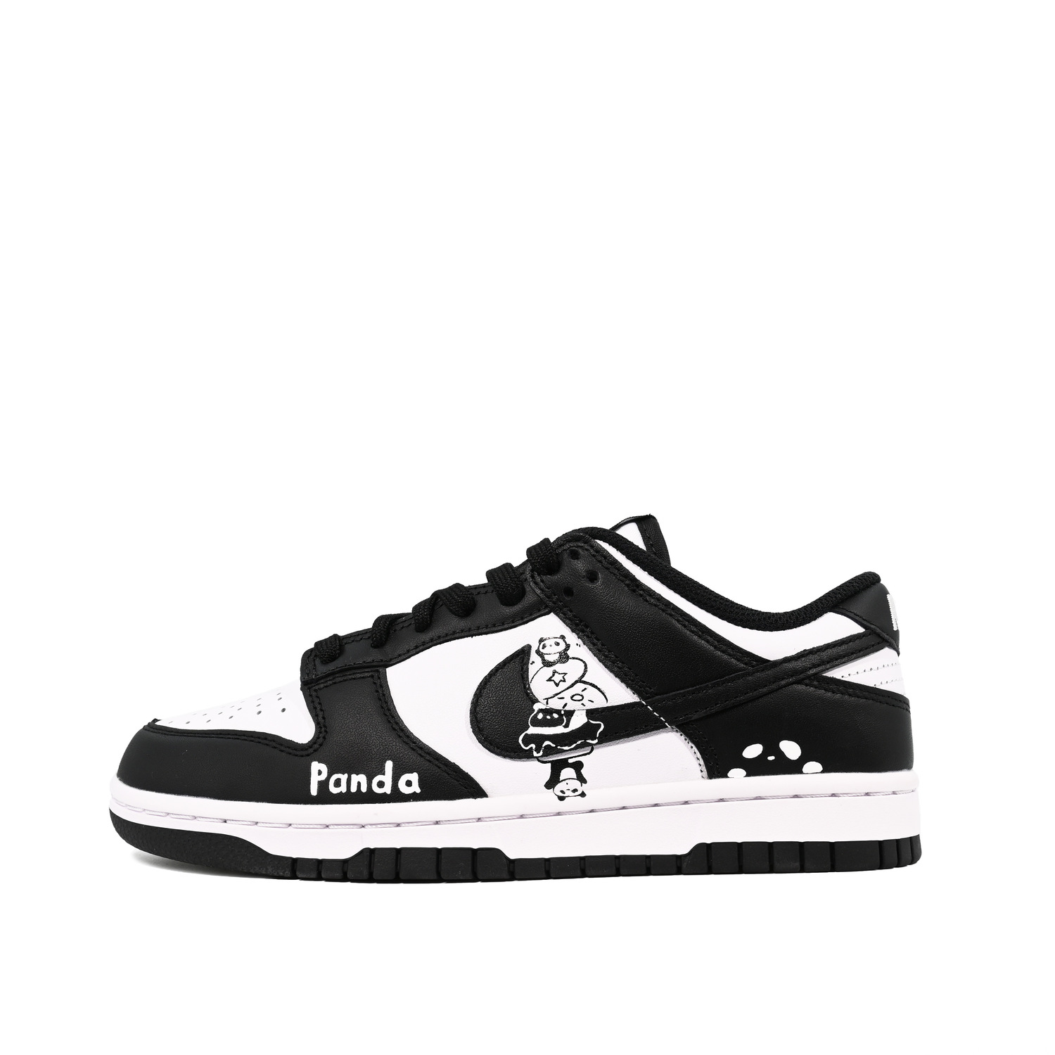 Nike Кроссовки для скейтбординга мужские Dunk Cushioning, Wear Resistant низкие черный белый
Nike Кроссовки для скейтбординга мужские Dunk Cushioning, Wear Resistant низкие черный белый