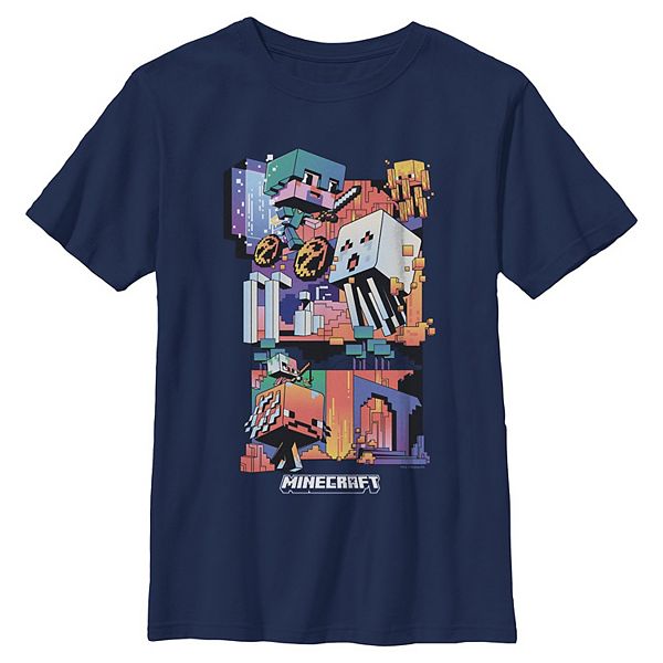 Футболка Boys 6-20 colorful world graphic Minecraft
Футболка Boys 6-20 colorful world graphic Minecraft