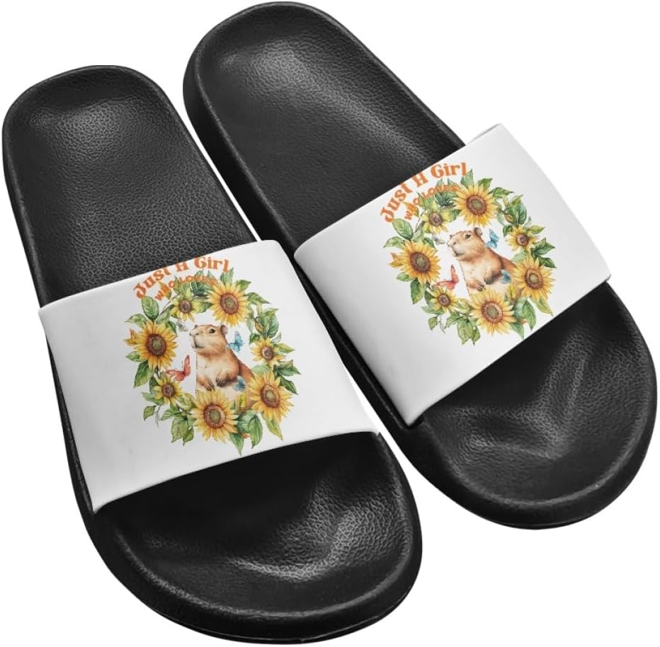 Шлепанцы для женщин и мужчин. Милые водонепроницаемые шлепанцы с противоскользящим покрытием. Летние быстросохнущие тапочки для пляжа, бассейна и душа Generic, Sunflower
Шлепанцы для женщин и мужчин. Милые водонепроницаемые шлепанцы с противоскользящим покрытием. Летние быстросохнущие тапочки для пляжа, бассейна и душа Generic, Sunflower