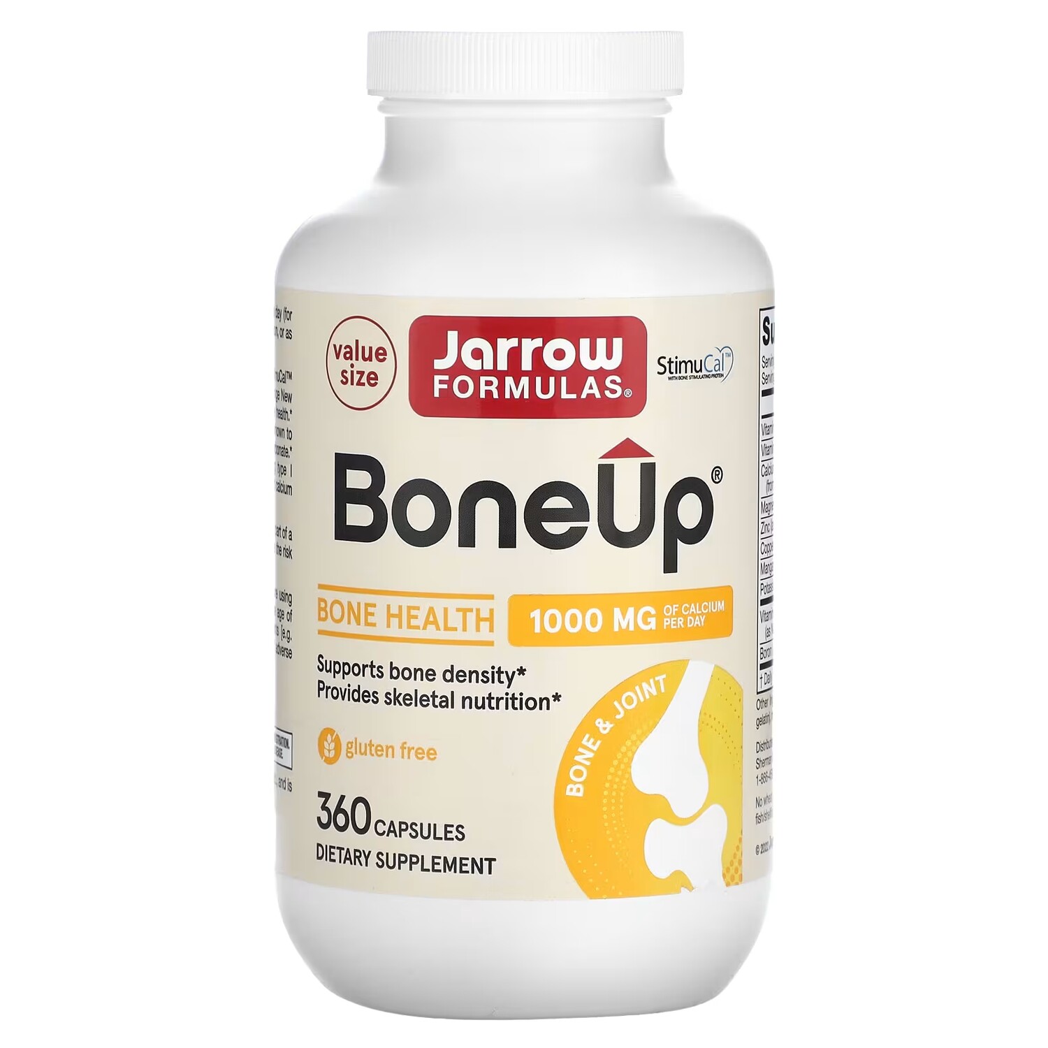 Добавка Jarrow Formulas Bone-Up 1000 мг, 360 капсул
Добавка Jarrow Formulas Bone-Up 1000 мг, 360 капсул