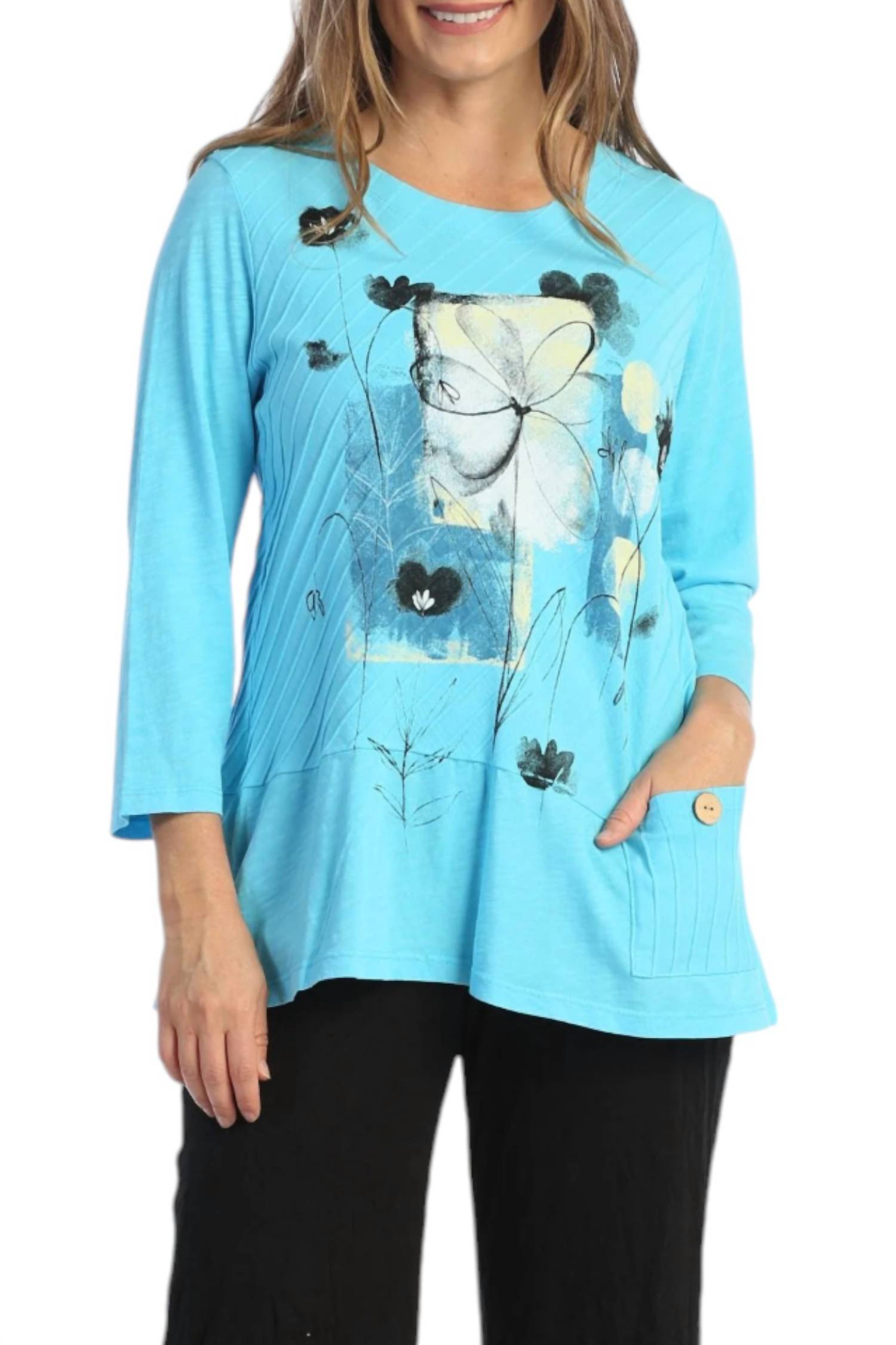 Контрастная туника Love Story Mineral Washed цвета морской волны Jess & Jane, Aqua
Контрастная туника Love Story Mineral Washed цвета морской волны Jess & Jane, Aqua