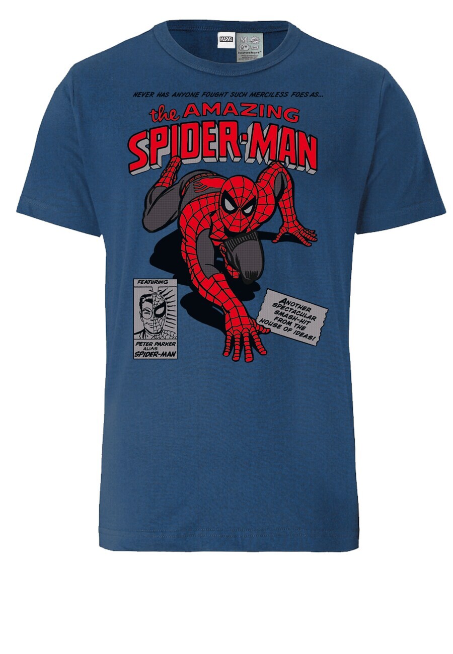 Классическая футболка LOGOSHIRT Shirt Marvel - Spider-Man Merciless Foes, синий
Классическая футболка LOGOSHIRT Shirt Marvel - Spider-Man Merciless Foes, синий