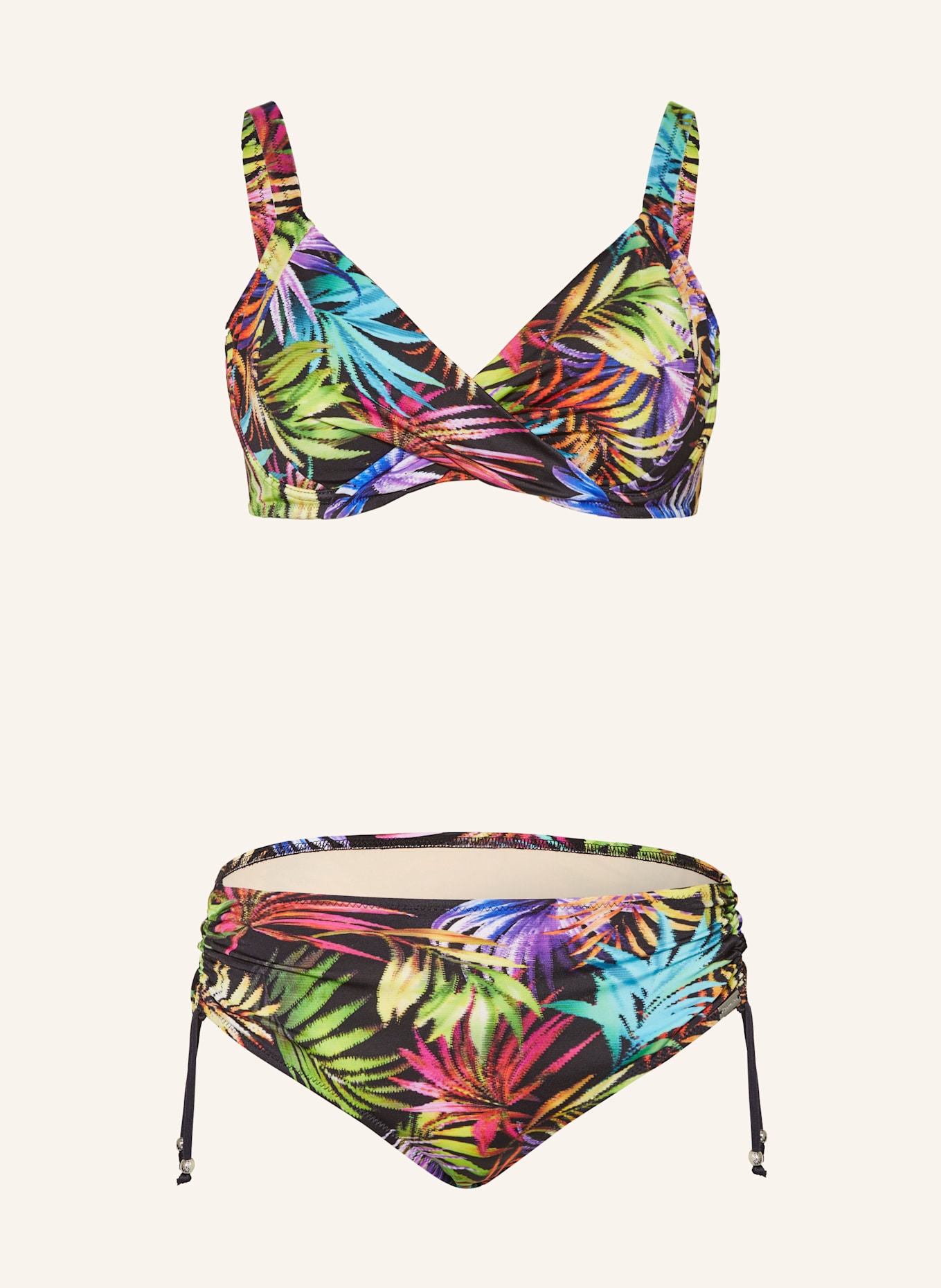 Бикини на косточках, вид на пальму Charmline, мультиколор
Бикини на косточках, вид на пальму Charmline, мультиколор