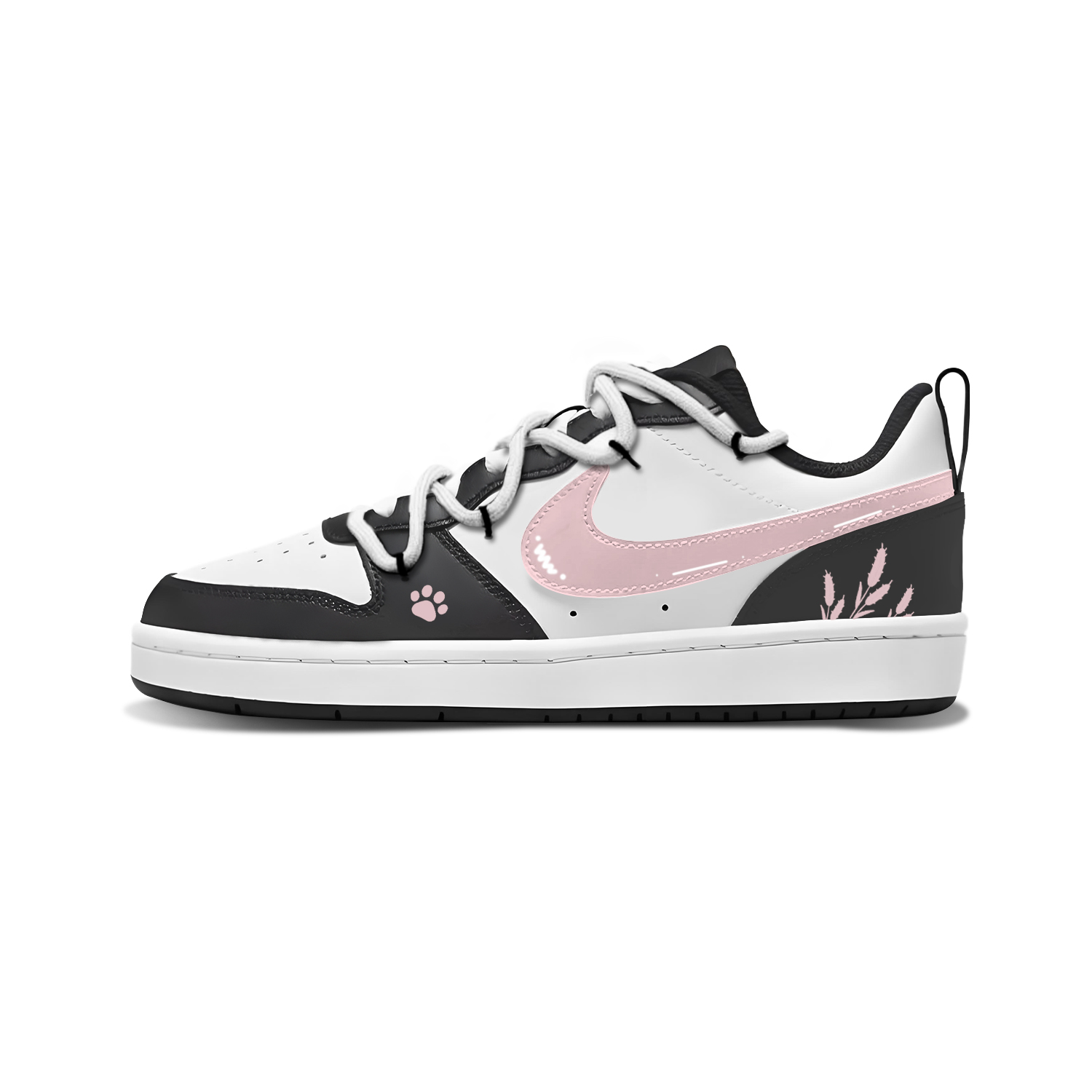 Nike Court Borough Pink Claw Light Branch нескользящие устойчивые к истиранию низкие кроссовки для скейтбординга White детские
Nike Court Borough Pink Claw Light Branch нескользящие устойчивые к истиранию низкие кроссовки для скейтбординга White детские
