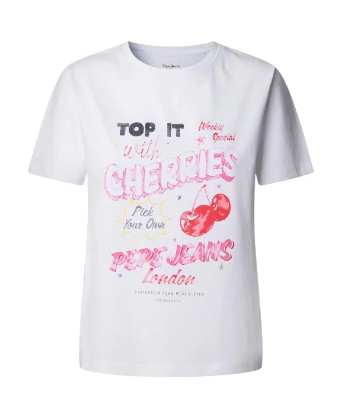 Футболка Pepe Jeans, белый
Футболка Pepe Jeans, белый