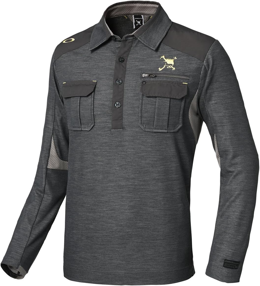 Шерстяная рубашка с длинными рукавами Oakley Skull 2.0 433484JP, темно-серый меланж
Шерстяная рубашка с длинными рукавами Oakley Skull 2.0 433484JP, темно-серый меланж