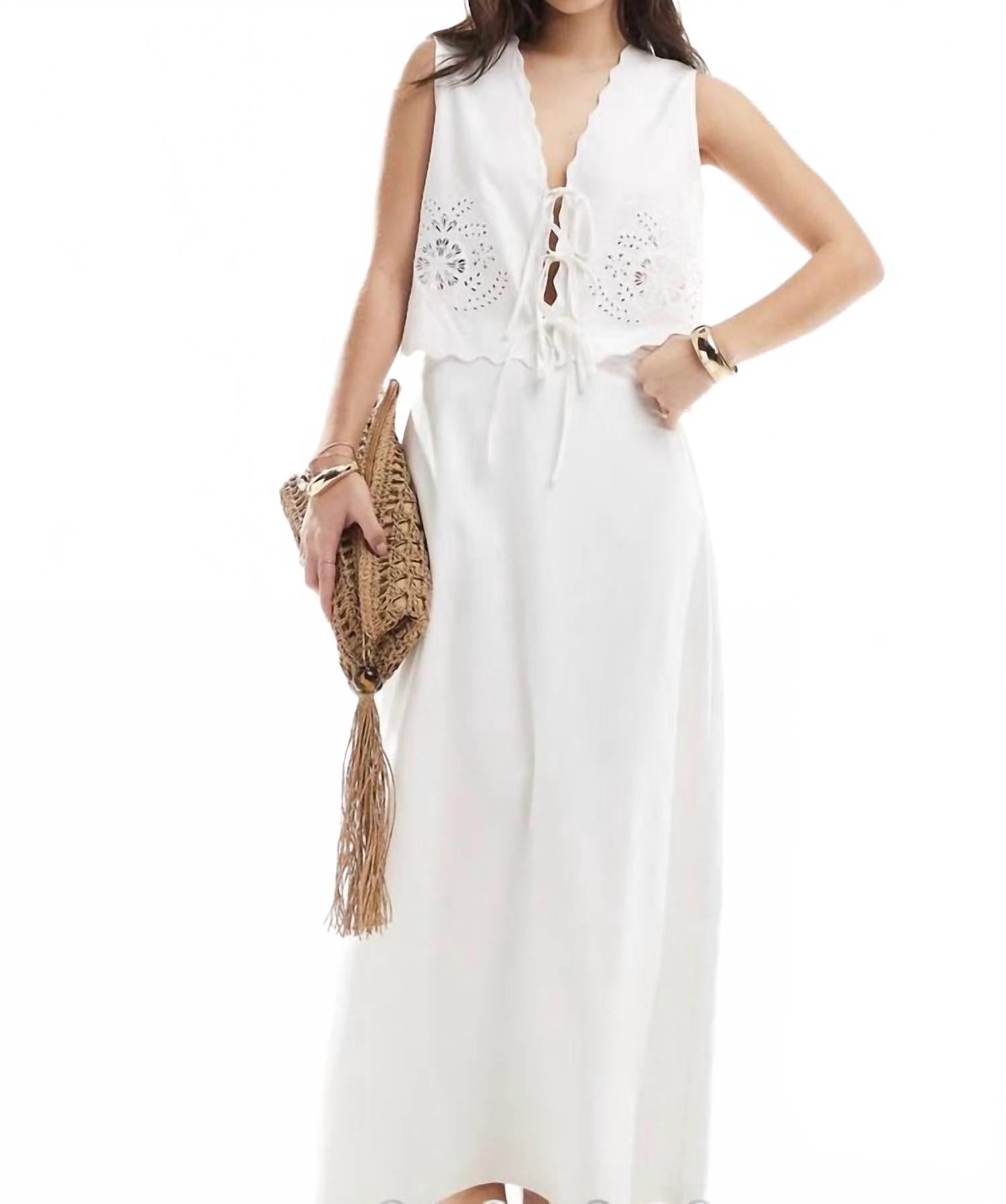 Кеннеди Топ в цвете офф-уайт/черный 4th & Reckless
Кеннеди Топ в цвете офф-уайт/черный 4th & Reckless