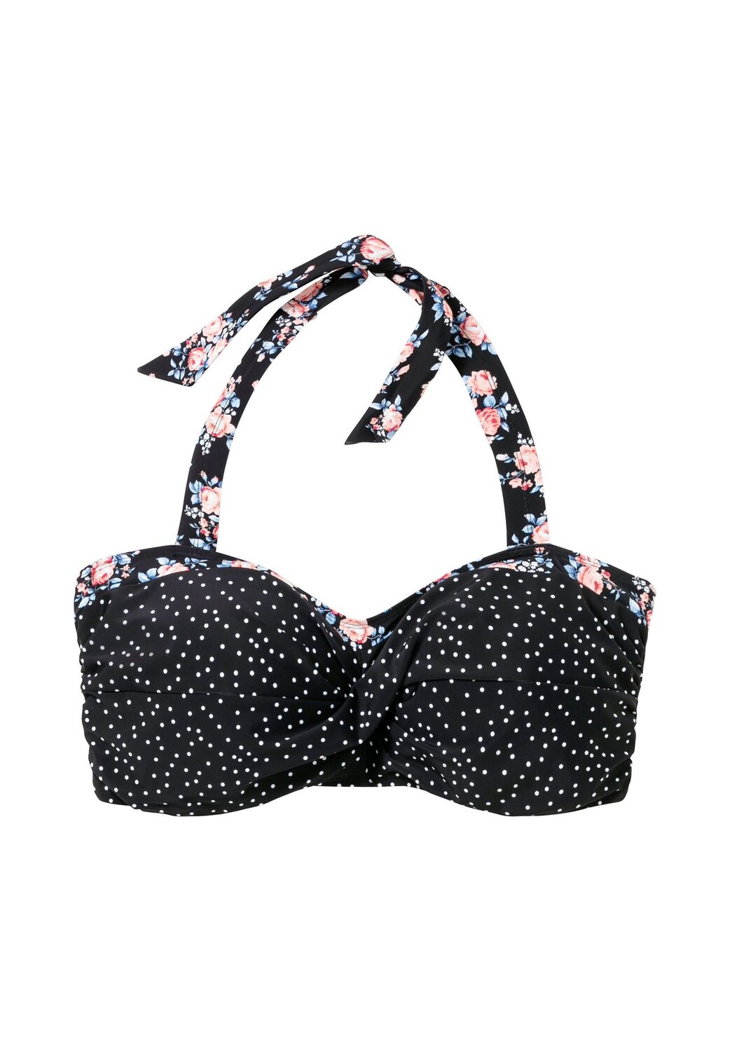 Лиф бикини с запахом и бретелями на шее sheego, цвет Schwarz Gepunktet
Лиф бикини с запахом и бретелями на шее sheego, цвет Schwarz Gepunktet