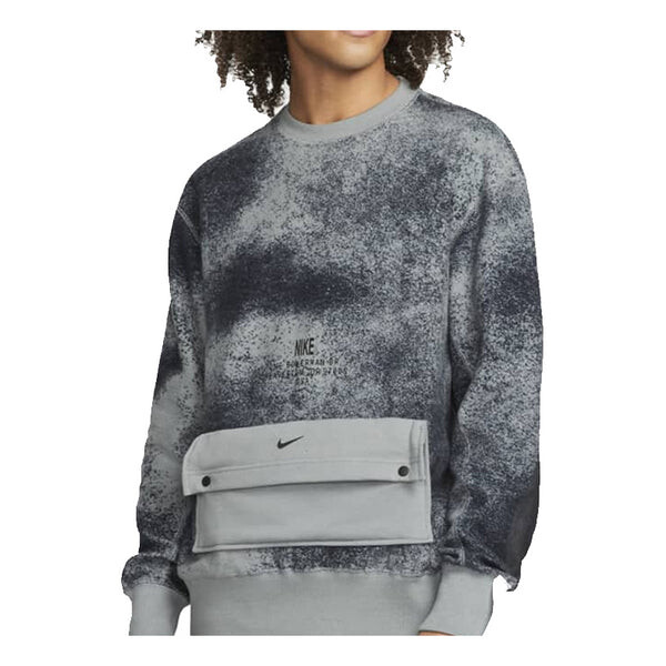 Толстовка Men's Nike Tie Dye Pocket Round Neck Long Sleeves Gray, мультиколор 
Толстовка Men's Nike Tie Dye Pocket Round Neck Long Sleeves Gray, мультиколор