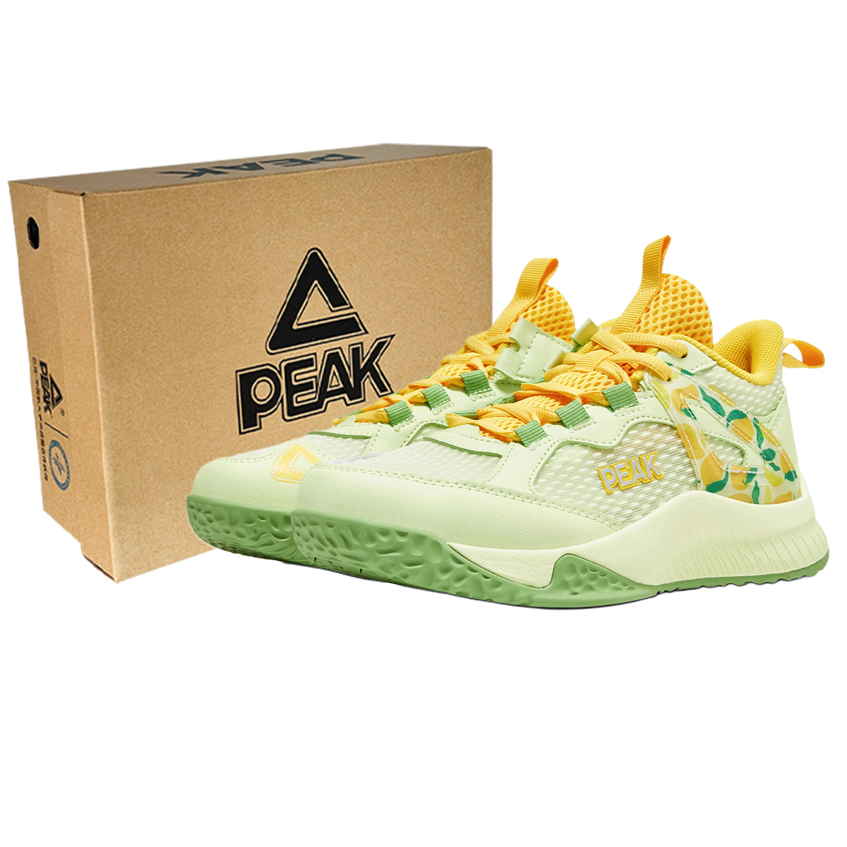 PEAK Детские баскетбольные кроссовки с противоскользящим покрытием и низким верхом, кисло-зеленые, для подростков
PEAK Детские баскетбольные кроссовки с противоскользящим покрытием и низким верхом, кисло-зеленые, для подростков