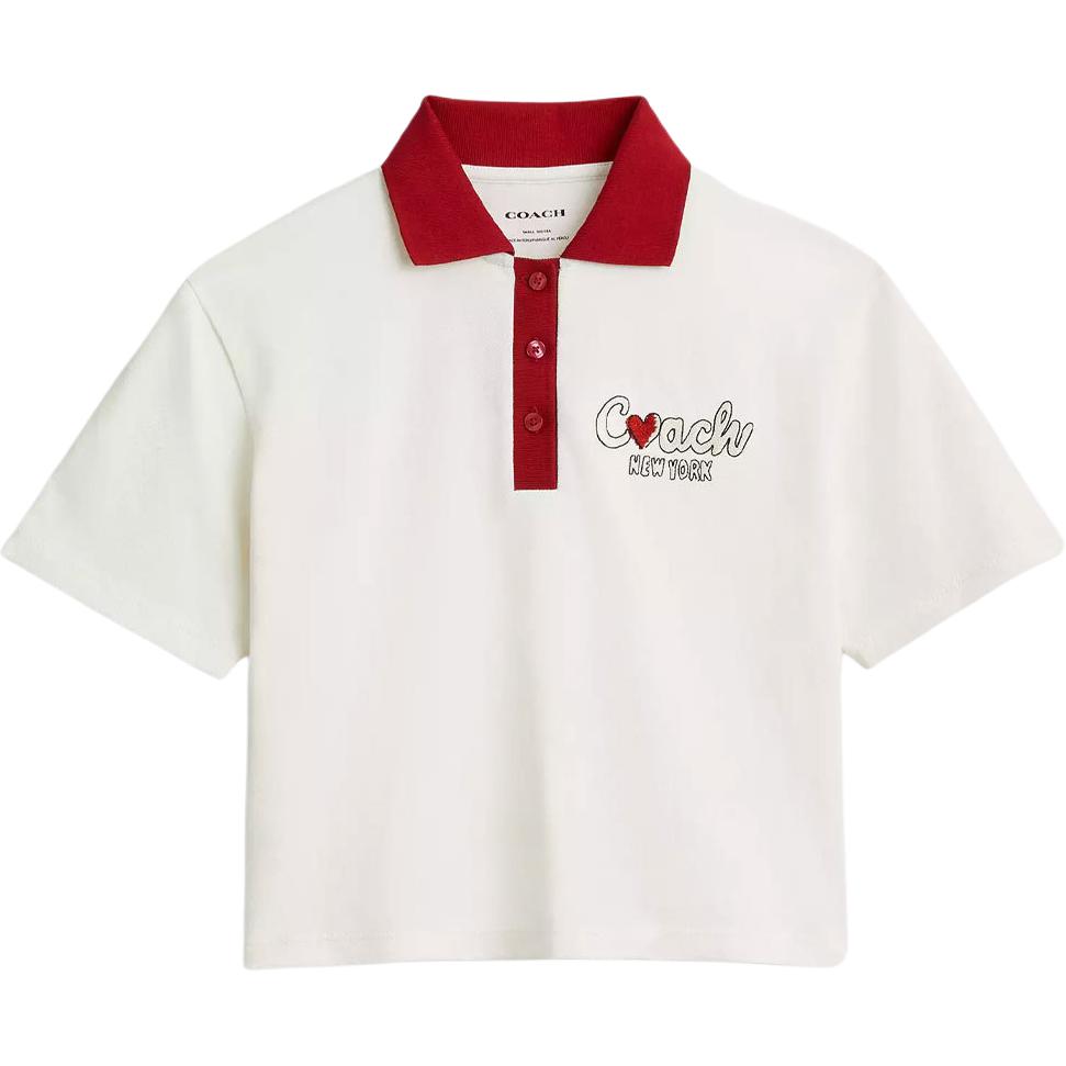 COACH Белая женская поло
COACH Белая женская поло