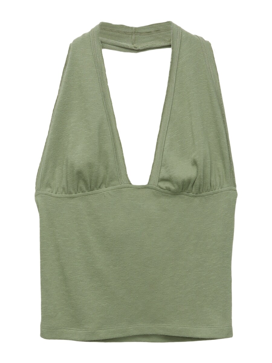 Топ Pull&Bear, пастельный зеленый
Топ Pull&Bear, пастельный зеленый