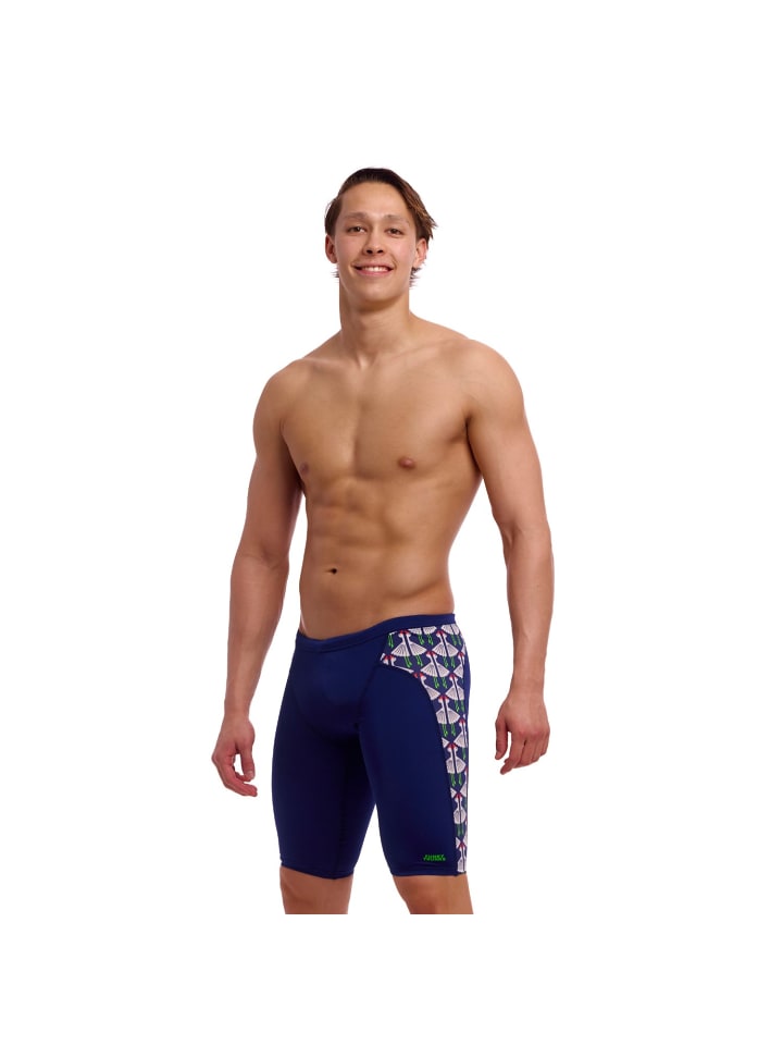 Funky Trunks Плавки Sitting Duck Jammer для триатлонистов, устойчивые к хлору, синего цвета
Funky Trunks Плавки Sitting Duck Jammer для триатлонистов, устойчивые к хлору, синего цвета