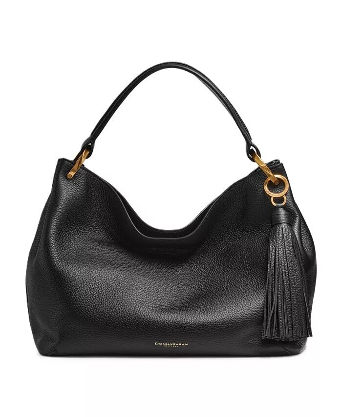 Кожаная сумка-тоут Donna Karan Glenwood с кисточкой Donna Karan New York, серый
Кожаная сумка-тоут Donna Karan Glenwood с кисточкой Donna Karan New York, серый