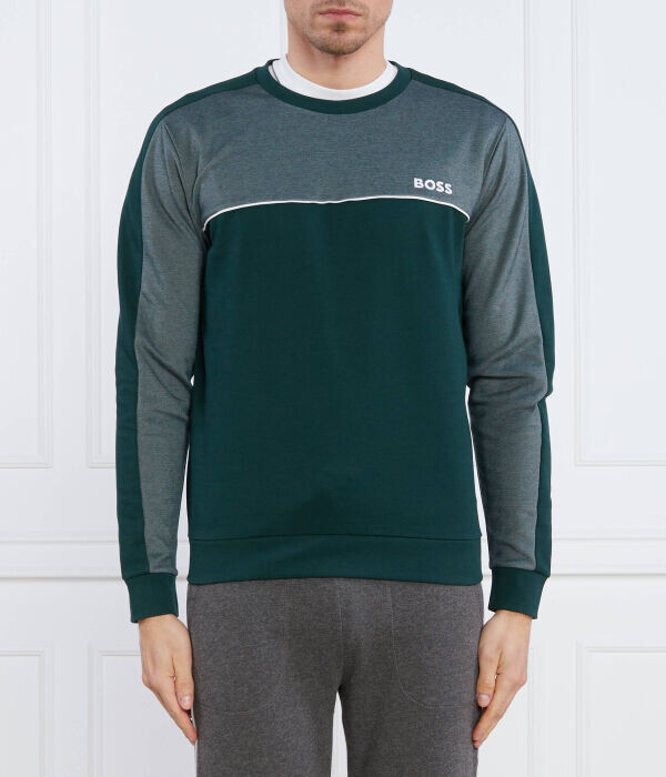 Толстовка мужская Boss с логотипом, зеленый 
Толстовка мужская Boss с логотипом, зеленый