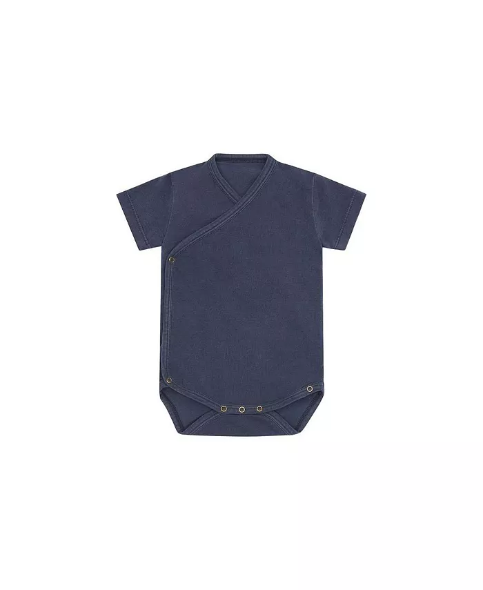 SS Organic Cotton Kimono Bodysuit Vild House of Little, синий
SS Organic Cotton Kimono Bodysuit Vild House of Little, синий