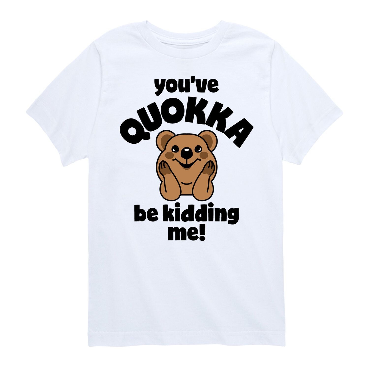 Футболка с рисунком You've Quokka Be Kidding Me для мальчиков 8–20 лет Licensed Character, белый
Футболка с рисунком You've Quokka Be Kidding Me для мальчиков 8–20 лет Licensed Character, белый