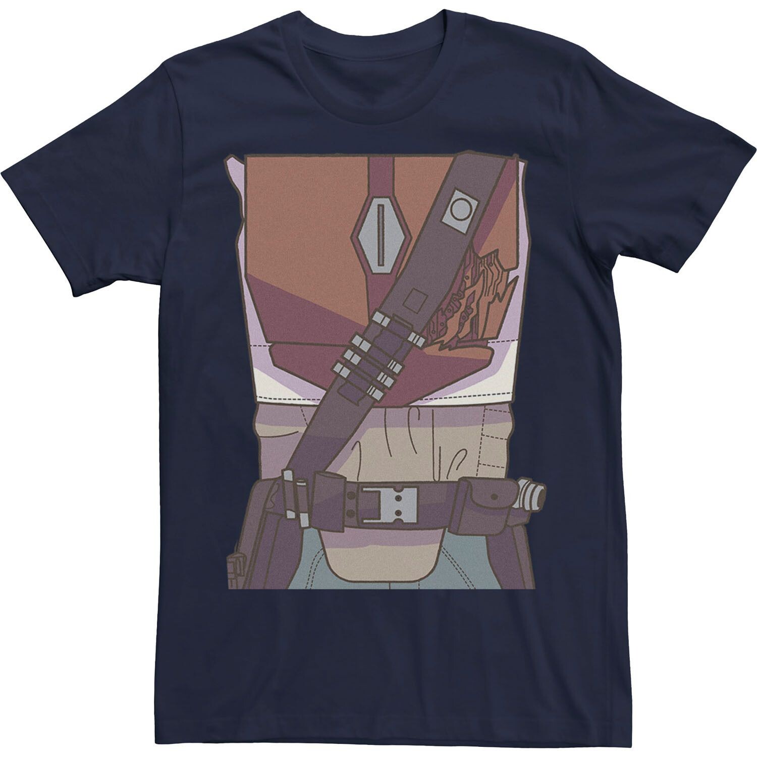 Мужская футболка «Звездные войны и мандалорец» на белом фоне Licensed Character, синий
Мужская футболка «Звездные войны и мандалорец» на белом фоне Licensed Character, синий