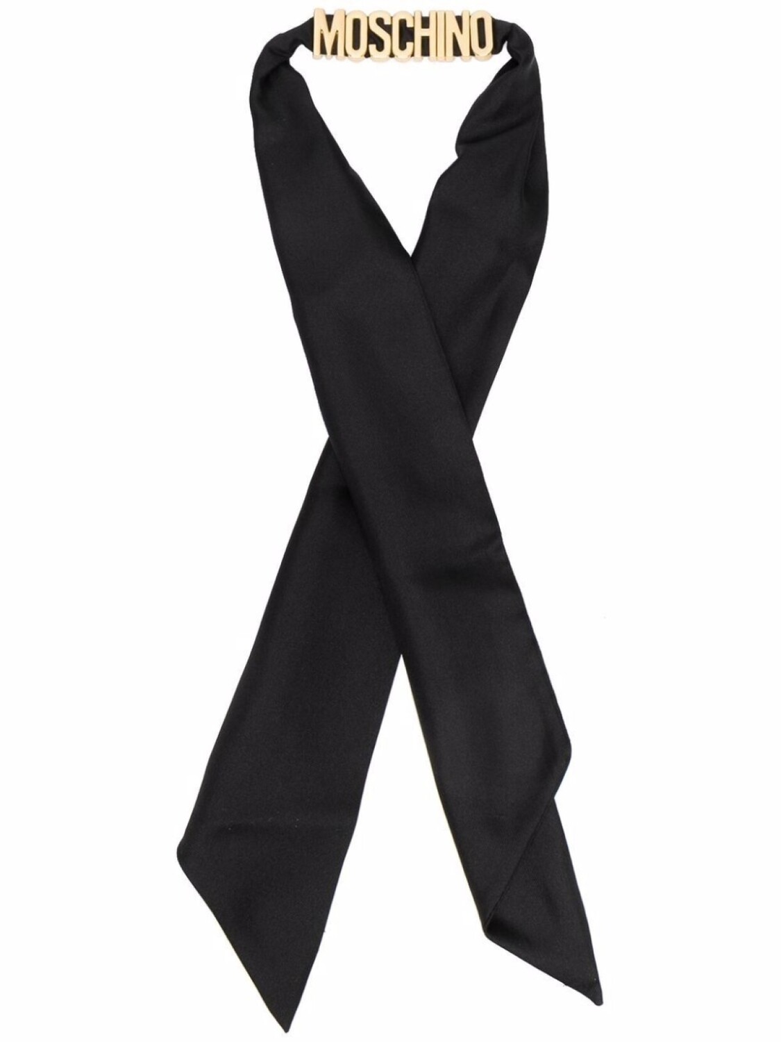 Moschino шелковый платок с логотипом, черный
Moschino шелковый платок с логотипом, черный