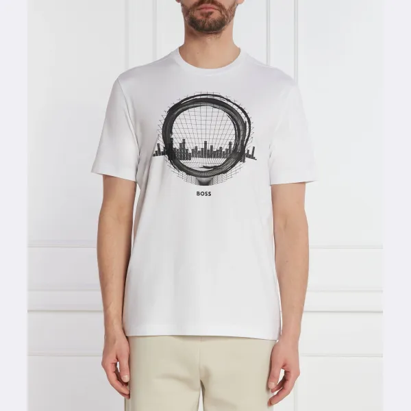 Футболка стандартного кроя Boss, белый
Футболка стандартного кроя Boss, белый