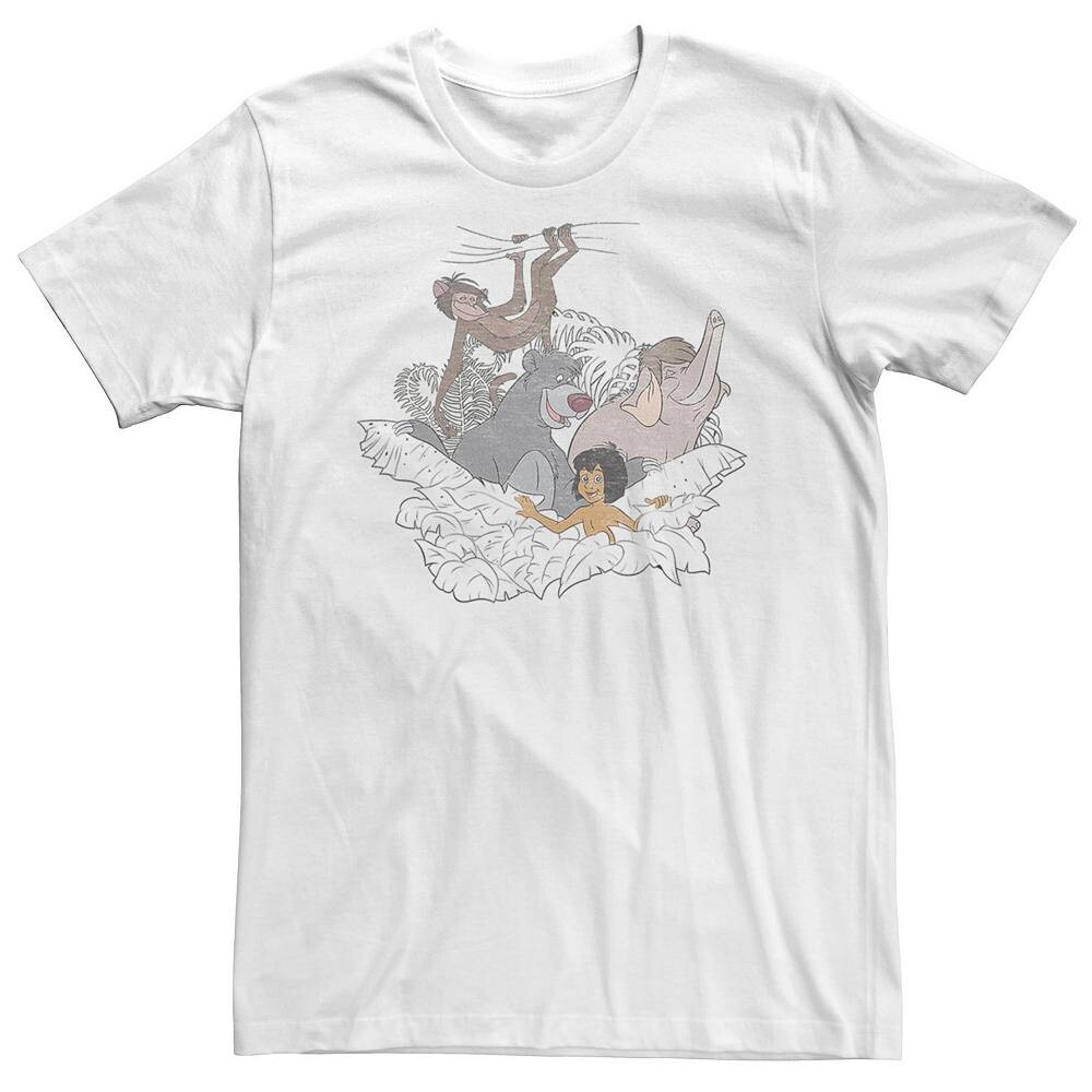 Футболка Big & Tall Disney The Jungle Book Group Shot Licensed Character, белый
Футболка Big & Tall Disney The Jungle Book Group Shot Licensed Character, белый