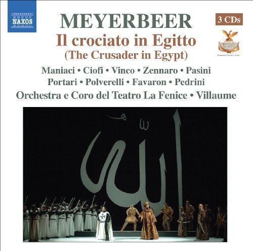 CD диск Meyerbeer / Vinco / Ciofi / Zennaro / Pasini: Crusader in Egypt
CD диск Meyerbeer / Vinco / Ciofi / Zennaro / Pasini: Crusader in Egypt