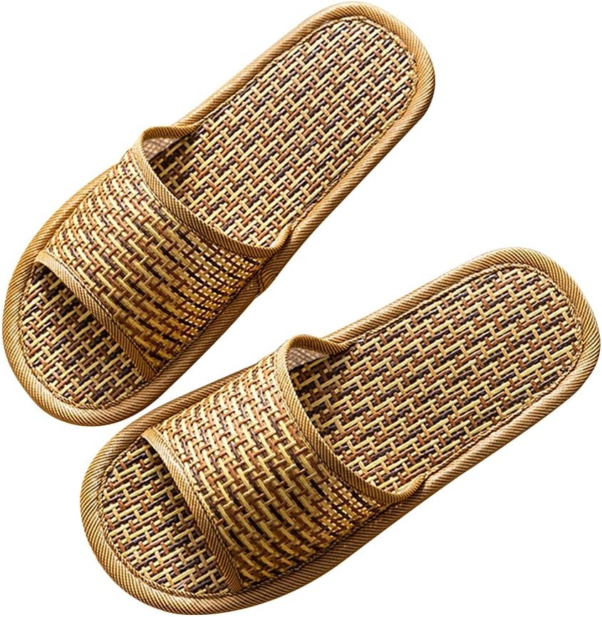 Мужские домашние тапочки YXCKG с открытым носком, плоские льняные тапочки для дома и улицы, плетеные сандалии на мягкой летней подошве, дышащие, прохладные, бесшумные тапочки для спальни (Цвет: D, Размер: EUR36-37), EUR36-37 C
Мужские домашние тапочки YXCKG с открытым носком, плоские льняные тапочки для дома и улицы, плетеные сандалии на мягкой летней подошве, дышащие, прохладные, бесшумные тапочки для спальни (Цвет: D, Размер: EUR36-37), EUR36-37 C