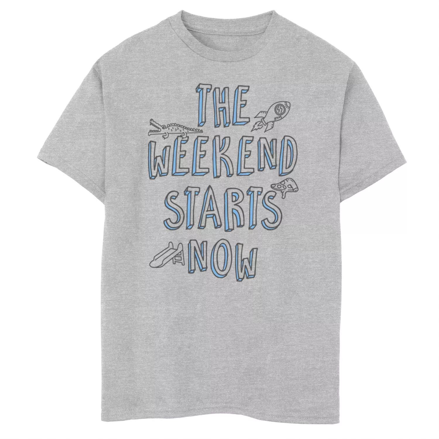 Футболка с графическим рисунком для мальчиков 8–20 лет «Выходные начинаются сейчас» Unbranded
Футболка с графическим рисунком для мальчиков 8–20 лет «Выходные начинаются сейчас» Unbranded