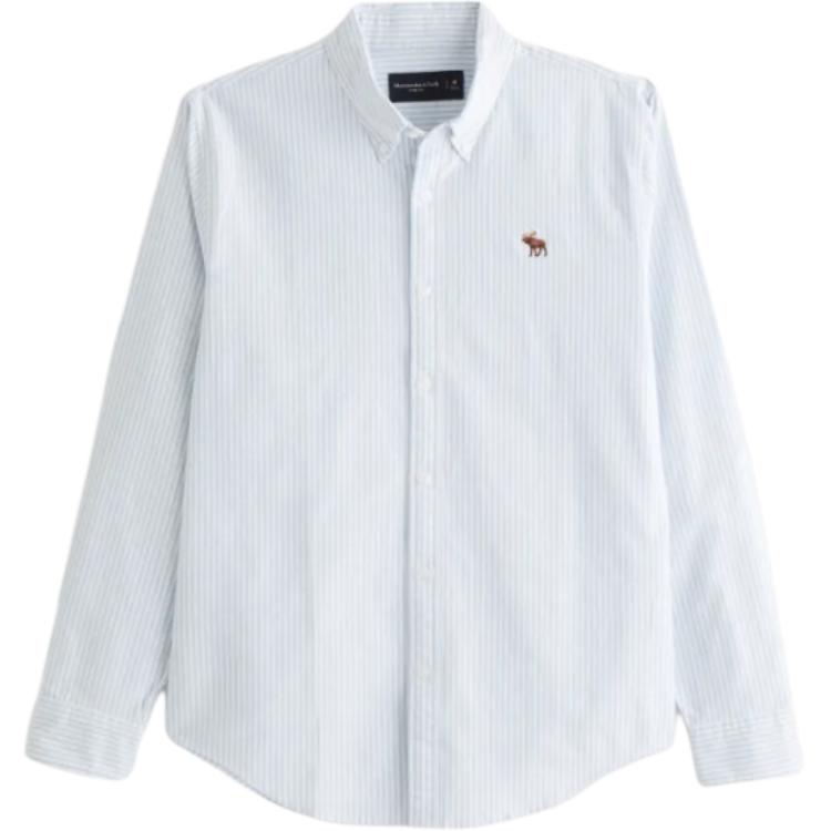 Abercrombie&Fitch Мужская рубашка светло-голубого цвета
Abercrombie&Fitch Мужская рубашка светло-голубого цвета