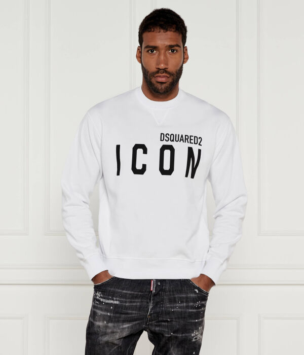 Свитер Cool fit Dsquared2, белый 
Свитер Cool fit Dsquared2, белый