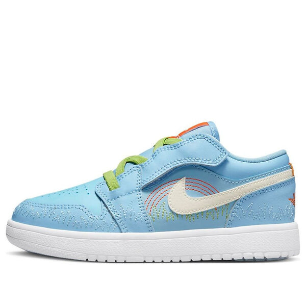 Кроссовки 1 low se 'blue stitch' Air Jordan, синий
Кроссовки 1 low se 'blue stitch' Air Jordan, синий