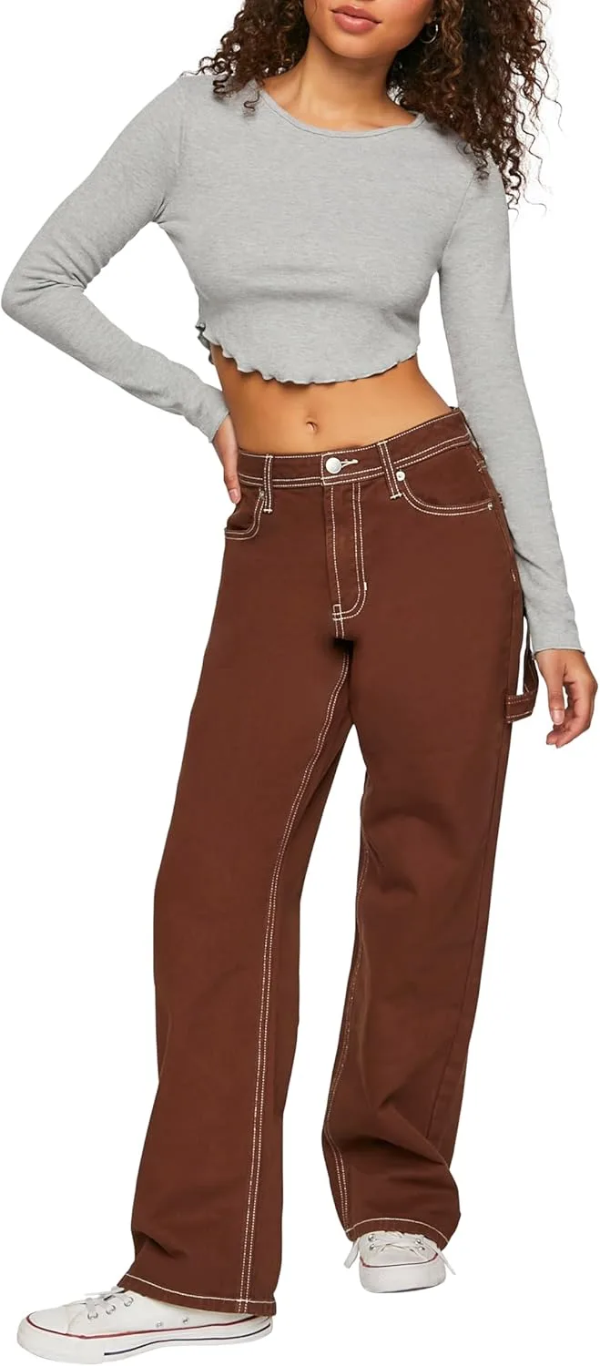 Forever 21 Женские джинсы Dad High-Rise
Forever 21 Женские джинсы Dad High-Rise
