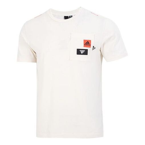 Футболка Men's adidas Solid Color Logo Printing Pocket Athleisure Casual Sports Round Neck Short Sleeve White T-Shirt, белый
Футболка Men's adidas Solid Color Logo Printing Pocket Athleisure Casual Sports Round Neck Short Sleeve White T-Shirt, белый