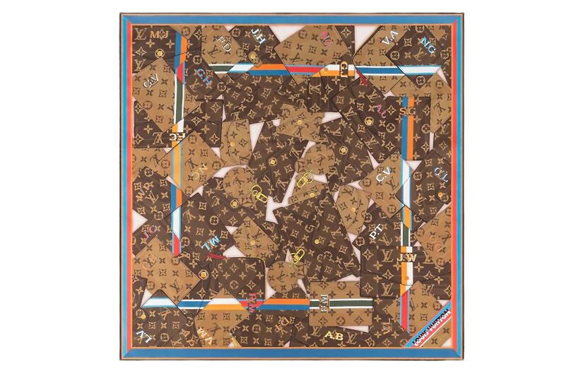 Шарф шелковый Louis Vuitton, коричневый
Шарф шелковый Louis Vuitton, коричневый