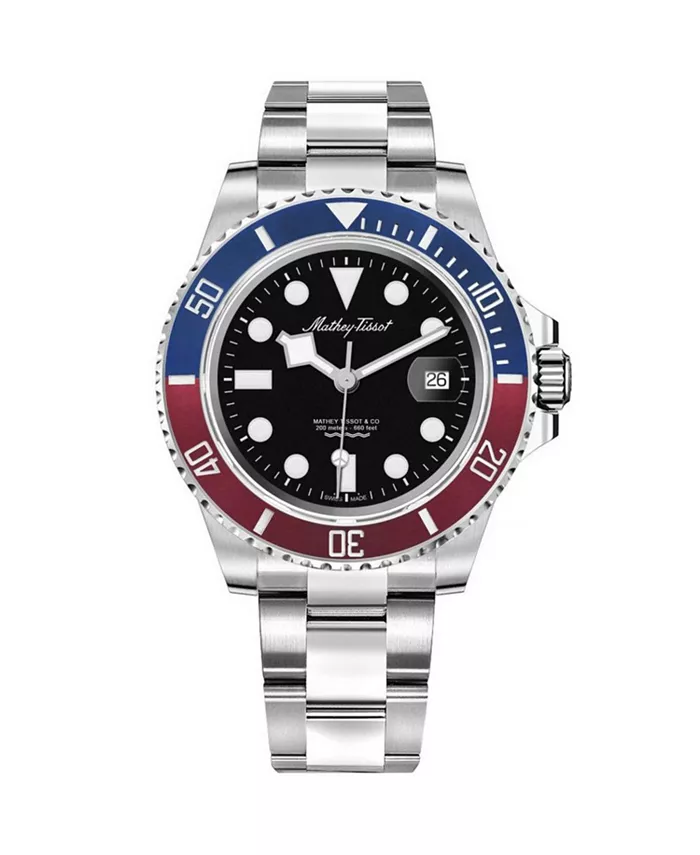 Мужские часы Mathy Jumbo с черным циферблатом - H906AR Mathey Tissot, черный
Мужские часы Mathy Jumbo с черным циферблатом - H906AR Mathey Tissot, черный