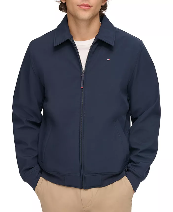 Мужская классическая мягкая куртка-бомбер Soft-Shell Tommy Hilfiger, черный
Мужская классическая мягкая куртка-бомбер Soft-Shell Tommy Hilfiger, черный