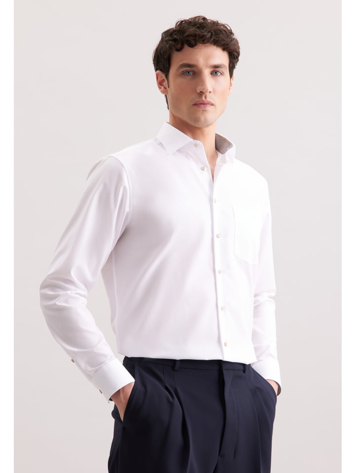 Рубашка Seidensticker, белый
Рубашка Seidensticker, белый