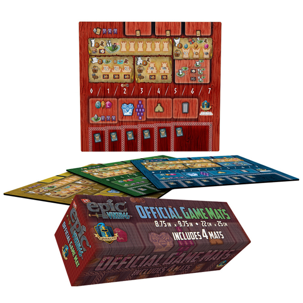 Настольная игра Gamelyn Games Tiny Epic Vikings: Clan Mats (4) 
Настольная игра Gamelyn Games Tiny Epic Vikings: Clan Mats (4)