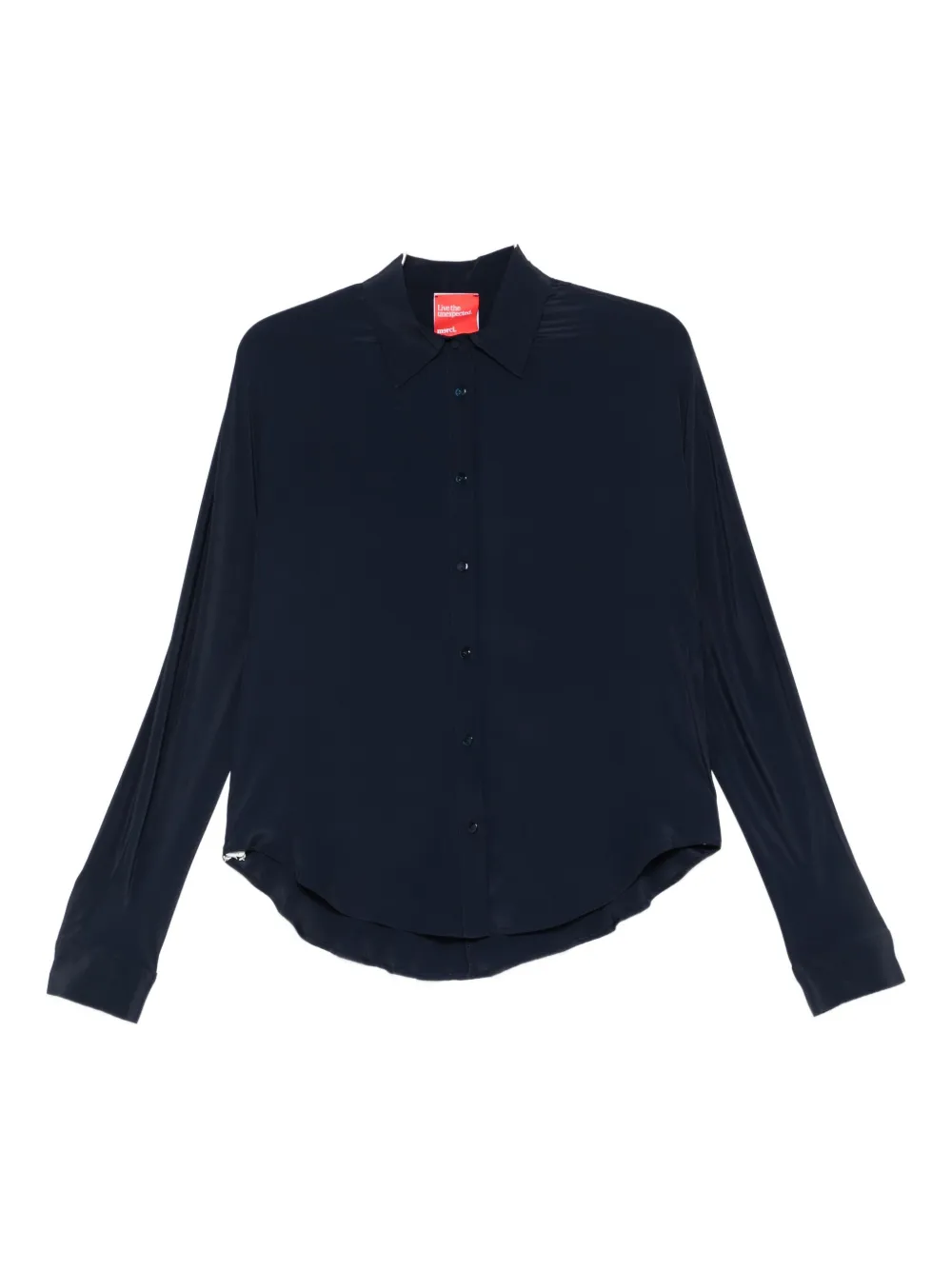 Рубашка на пуговицах Merci, синий
Рубашка на пуговицах Merci, синий