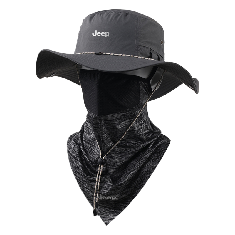 Jeep Нейлоновая шляпа от солнца унисекс, Dark Gray Hat+Linen Gray Ear-Loop Mask
Jeep Нейлоновая шляпа от солнца унисекс, Dark Gray Hat+Linen Gray Ear-Loop Mask