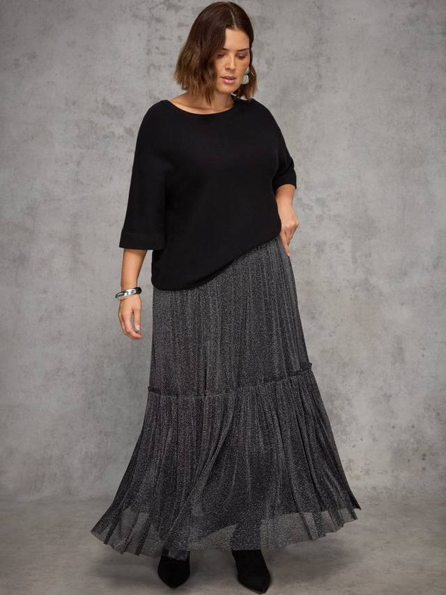 Текстовая юбка с ярусами Curve Sparkle Live Unlimited, Black
Текстовая юбка с ярусами Curve Sparkle Live Unlimited, Black