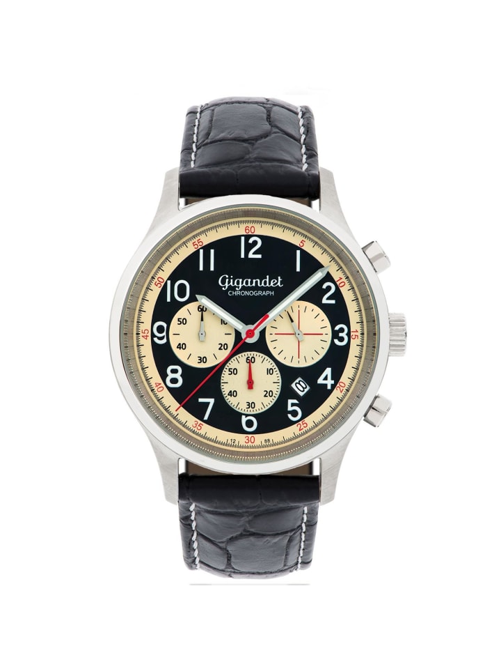 Gigandet Кварцевые часы "EFFICIENCY" в черно-серебристо-бежевой расцветке
Gigandet Кварцевые часы "EFFICIENCY" в черно-серебристо-бежевой расцветке