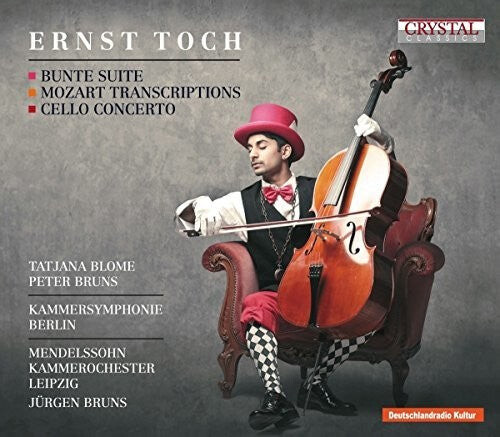 CD диск Blome / Bruns / Kammersymphonie Berlin: Bunte Suite/Mozart Transcript/Cello Concerto
CD диск Blome / Bruns / Kammersymphonie Berlin: Bunte Suite/Mozart Transcript/Cello Concerto